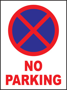 SAFETY SIGN (SAV) | No Parking